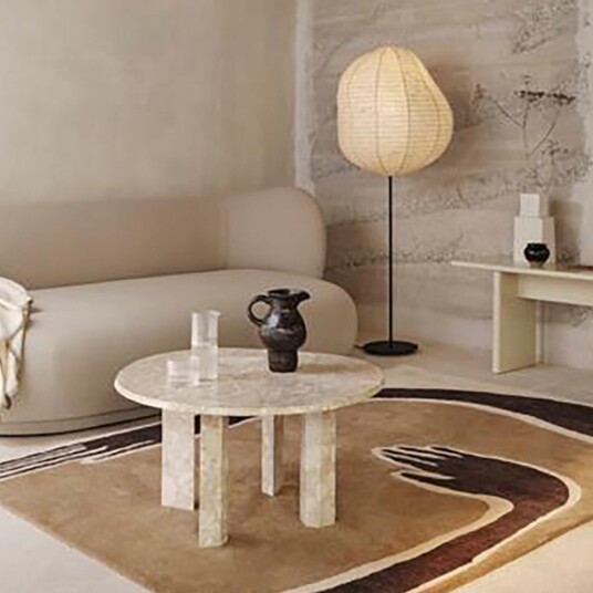 Ferm Living Taula Sofabord Sand Ferm Living Taula Sofabord Sand