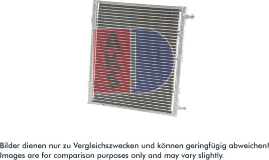 Kondensator, klimaanlegg AKS DASIS 422118N