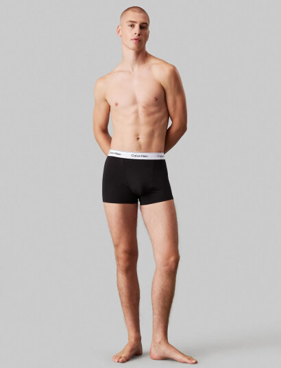 Calvin Klein Relaxed Fit Trunk 3Pk - Blue - M Calvin Klein Relaxed Fit Trunk 3Pk - Blue - M