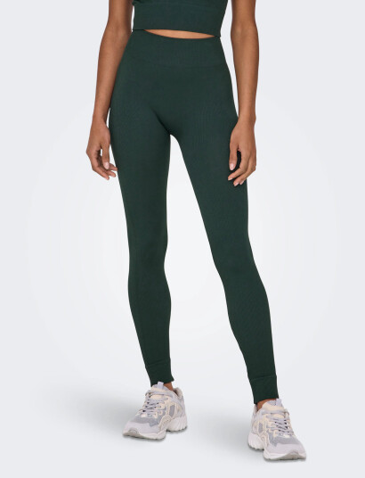 Only Play Onpjaia Life Hw Seam Tights Noos - Khaki green - XS/S Only Play Onpjaia Life Hw Seam Tights Noos - Khaki green - XS/S