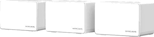Mercusys Halo H25BE Mesh Router System Wi-Fi 7 (3-pack) Hvit, 650 m²