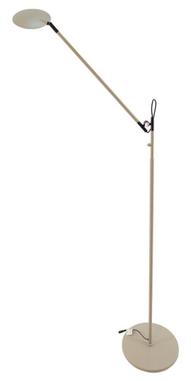 Orbit gulvlampe 7W 2700 Kelvin Dimbar Silke grå Orbit gulvlampe 7W 2700 Kelvin Dimbar Silke grå