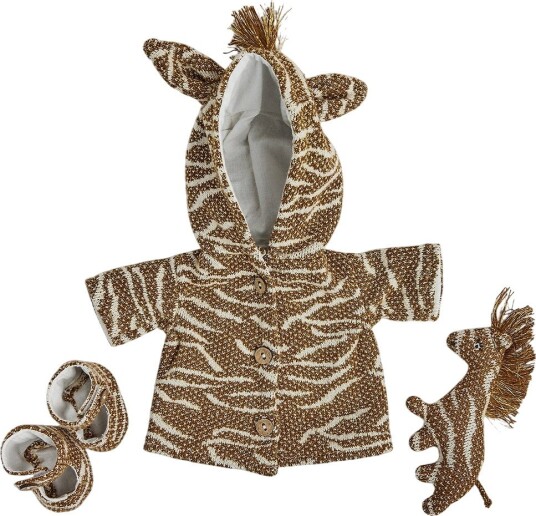 Smallstuff Doll Clothing Fairy With Shoes And Wings BROWN/ GOLD One Size Smallstuff Doll Clothing Fairy With Shoes And Wings BROWN/ GOLD One Size
