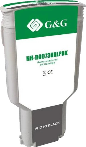 TB Blekkpatron 730 Foto Sort Høykapasitet (300ml), erstatter HP P2V73A