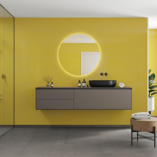 Baderomspanel Fibo 5223 M0830 Yellow Baderomspanel Fibo 5223 M0830 Yellow
