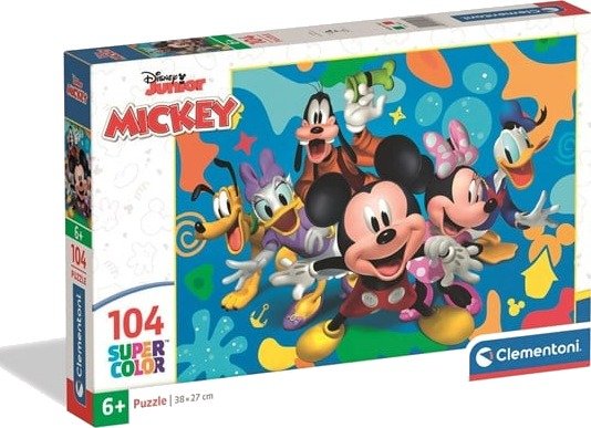 Clementoni Puzzle Disney Mickey and Friends 104 pieces 2D Puslespill