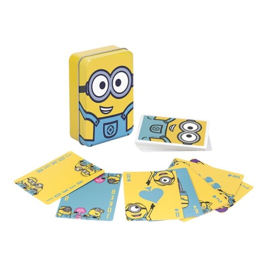 Minions Spillkort i Tinn fra Paladone med Dyktige Karakterer Minions Spillkort i Tinn fra Paladone med Dyktige Karakterer