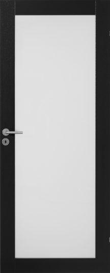 Swedoor Dørbl Unique Gw01l   8x20 Sort Eik