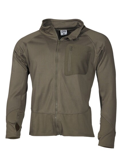 MFH Fleece genser Grønn Oliven