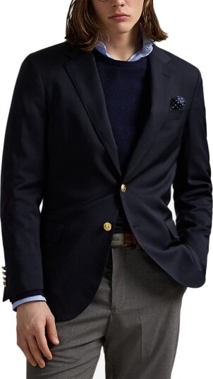 Ralph Lauren Pocsg sportcoat 54 blå herre