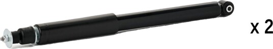 Støtdemper RIDEX 854S18992