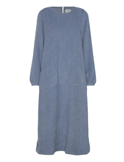 Lollys Laundry Lucasll Midi Dress Ls - Blue - XS