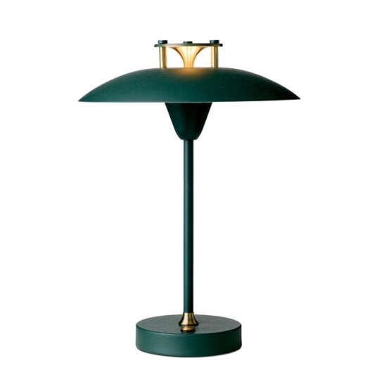 Halo Design Mini Stepp 1 2 3 Bærbar Bordlampe Mørkegrønn