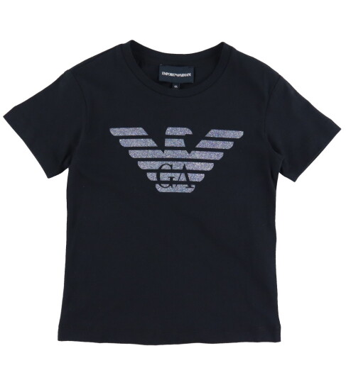 Giorgio Armani Emporio Armani T skjorte Svart m. Logo/Glitter Emporio Armani 14 år 164 T skjorte