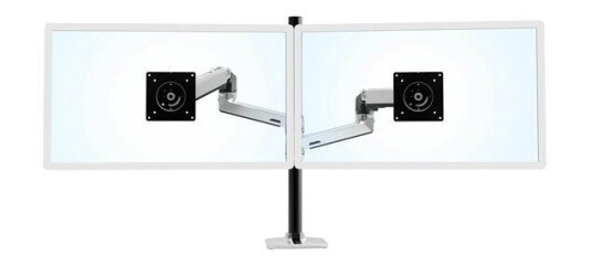 Ergotron LX Dual Stacking Arm Tall Pole (polished aluminum) Ergotron LX Dual Stacking Arm Tall Pole (polished aluminum)
