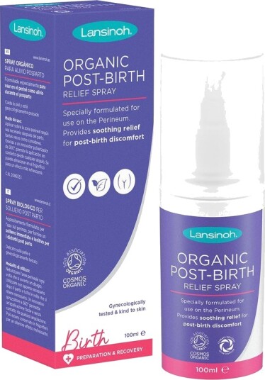 Lansinoh Organic Post Birth Relief Spray 100ml