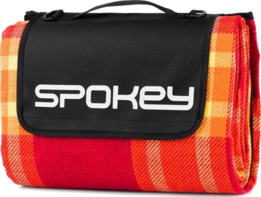 Spokey Picnic Sunset 180 X 210 Cm Rød Mønster Polyvinylklorid Pvc Akryl Polyvinylklorid Pvc