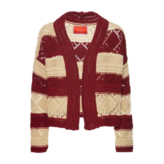 La DoubleJ Dame Strikkevarer Beige L,