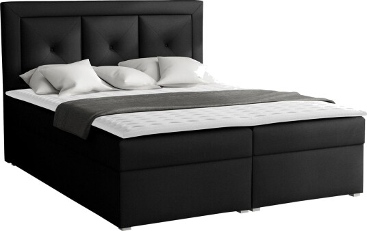 Moden Kontinentalseng 140x215 cm - Svart