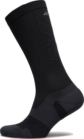 2XU Vectr Cushion Full Length Socks   Black   XL