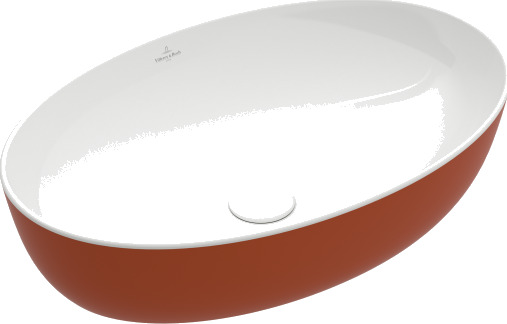 VILLEROY & BOCH ARTIS SERVANT OVAL 61X41 RUST