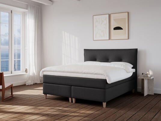 Nordic Dream Snefrid Nordlys 160x210 Antrasitt