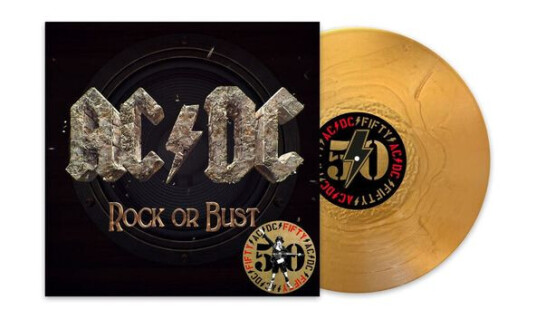 AC/DC - Rock Or Bust - 50th Anniversary Limited Gold Metallic Edition (Vinyl) AC/DC - Rock Or Bust - 50th Anniversary Limited Gold Metallic Edition (Vinyl)