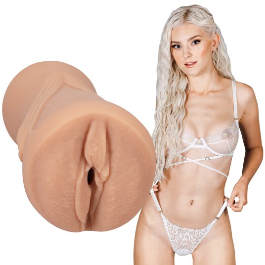 Doc Johnson Signature Strokers Eva Elfie ULTRASKYN Pocket Pussy Beige