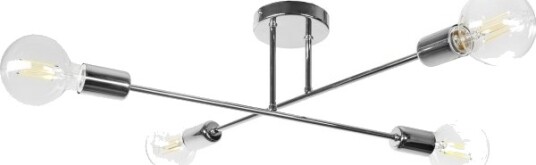 Orno Solo 4P Hengelampe E27 Maks. 4X60w Krom Orno Solo 4P Hengelampe E27 Maks. 4X60w Krom