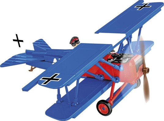 Cobi Fokker D.VII Modellfly Byggesett 256 Deler