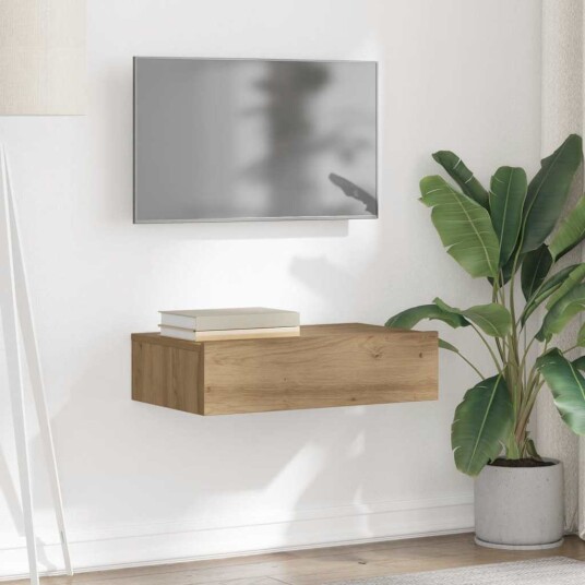 TV-benk med LED-lys artisan eik 60x35x15,5 cm 8721158555342 TV-benk med LED-lys artisan eik 60x35x15,5 cm 8721158555342