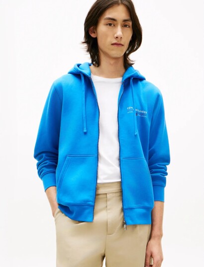 Tommy Hilfiger Brand Love Tr Lockup Fz Hoody Blue S