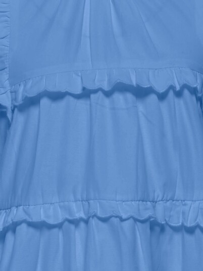Only Kids Clare Kjole Volume Fit Cornflower Blue (116 / 6 år)