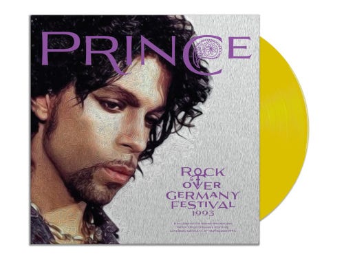 Prince Rock over Germany Festival 1993 LP/Vinyl Prince Rock over Germany Festival 1993 LP/Vinyl
