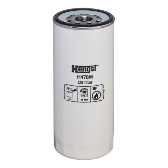 Oljefilter HENGST FILTER H478W Oljefilter HENGST FILTER H478W