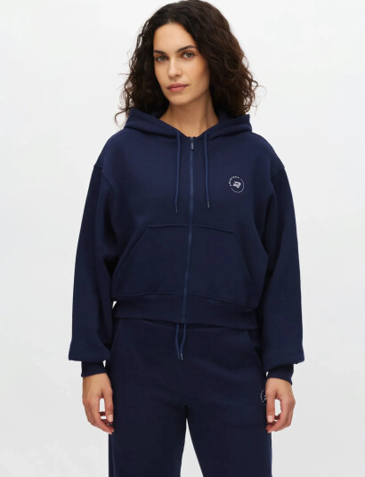 Röhnisch Base Sweat Full Zip Hoodie Navy L Röhnisch Base Sweat Full Zip Hoodie Navy L