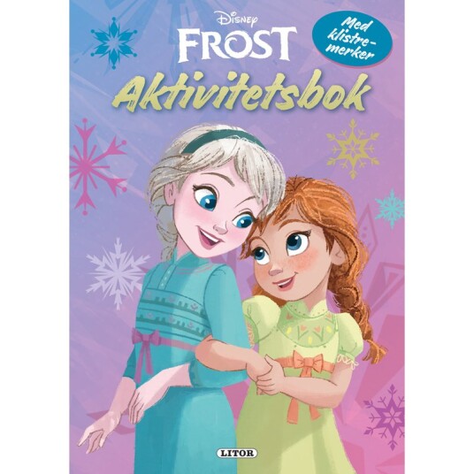Aktivitetsbok WD Frost Med Klistremerker