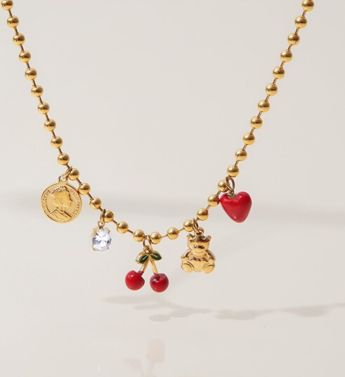 Celéste Necklace Karelle 18K Gold