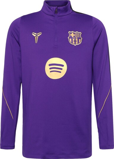 Nike Fcb Y Nk Df Strk Drill Topk Aw   FIELD Purple/BLACK/METALLIC GO   128 137