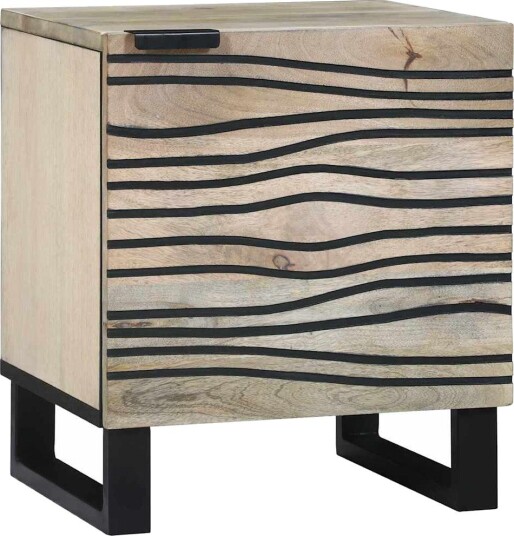 Nattbord Naturlig 40 x 33.5 x 46 cm
