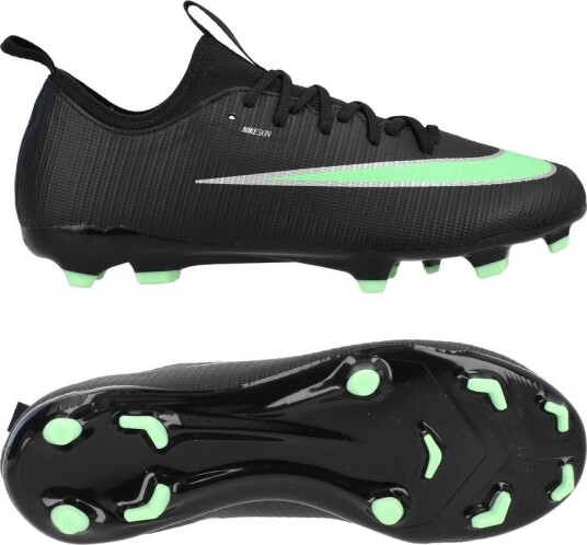 Nike Mercurial Vapor 17 Academy Mg Shadow   Svart/illusion Green Barn størrelse 32