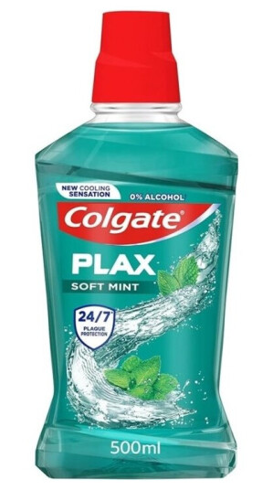 Colgate Plax Mouthwash Soft Mint 500ml Colgate Plax Mouthwash Soft Mint 500ml