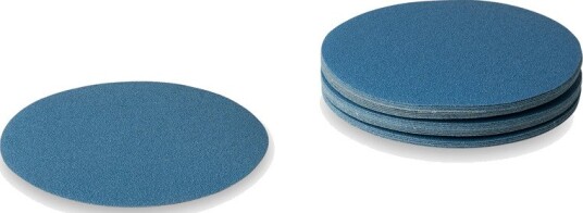 Cool Abrasives Sliperondell Uten Hull Cool Blue P120 150mm 25 Stk