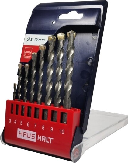 Milwaukee Rock Drill Bor-/Meiselsats 8 Deler 3–10Mm