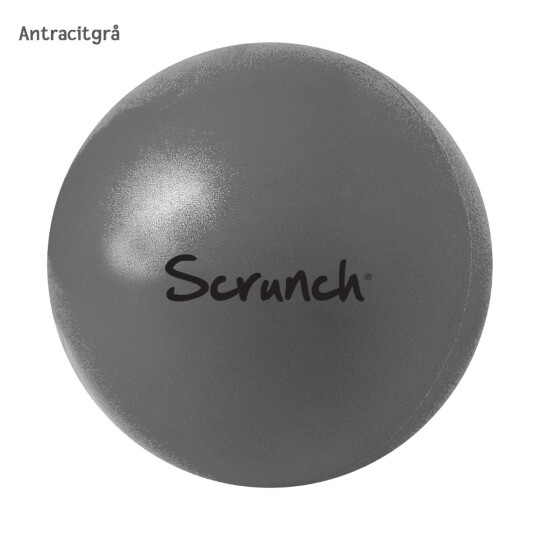 Scrunch Ball i silikon gjenoppblåsbar Nordiske farger Antrasittgrå