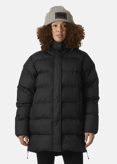Helly Hansen W Amelia Parka Black L Vinterjakker