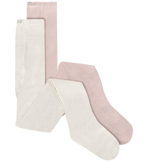 Minymo Sokker 2 pack Shell Minymo 128/134 Sokker Beige Rosa 128 134