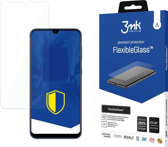 3Mk Flexibleglass Skjermbeskytter til Samsung Galaxy A40 - Ultratynn, Antibakteriell