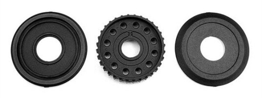 Xray 305051 Diff Pulley 32T with Labyrinth Dust Covers
