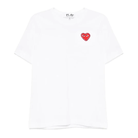 Comme des Garçons Play Herre Topper Hvit L,